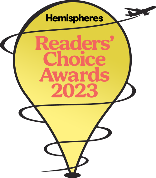 Hemispheres Readers' Choice Awards 2023 Logo